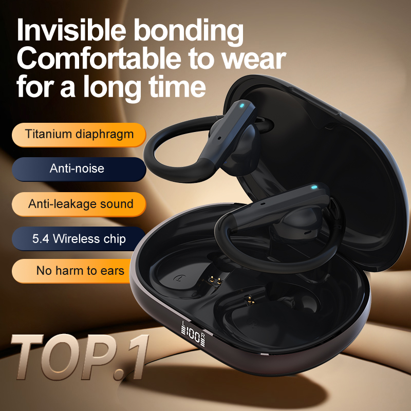 Earbuds Charging Case - Najnowsze słuchawki TWS z podwójnym mikrofonem,