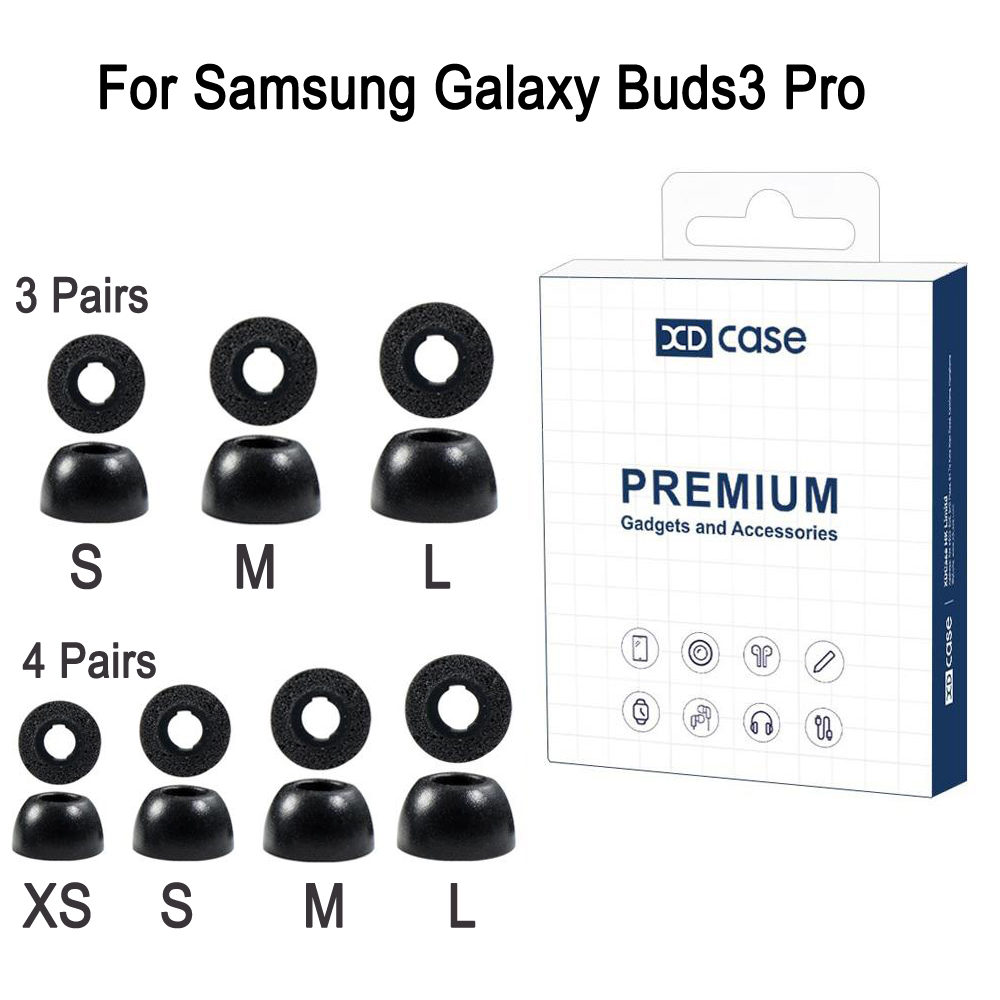 Earphone Foam Tip - 1 Zestaw Gąbkowych Nakładek na Słuchawki