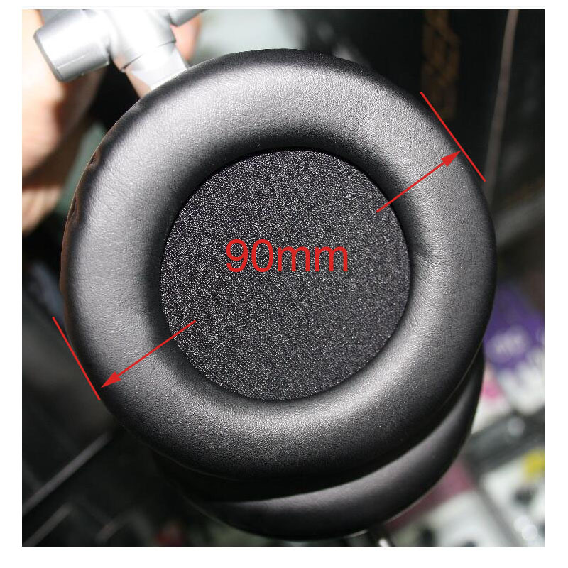 Earphone Foam Tip - 2 szt./para 90mm Skórzane Nauszniki z