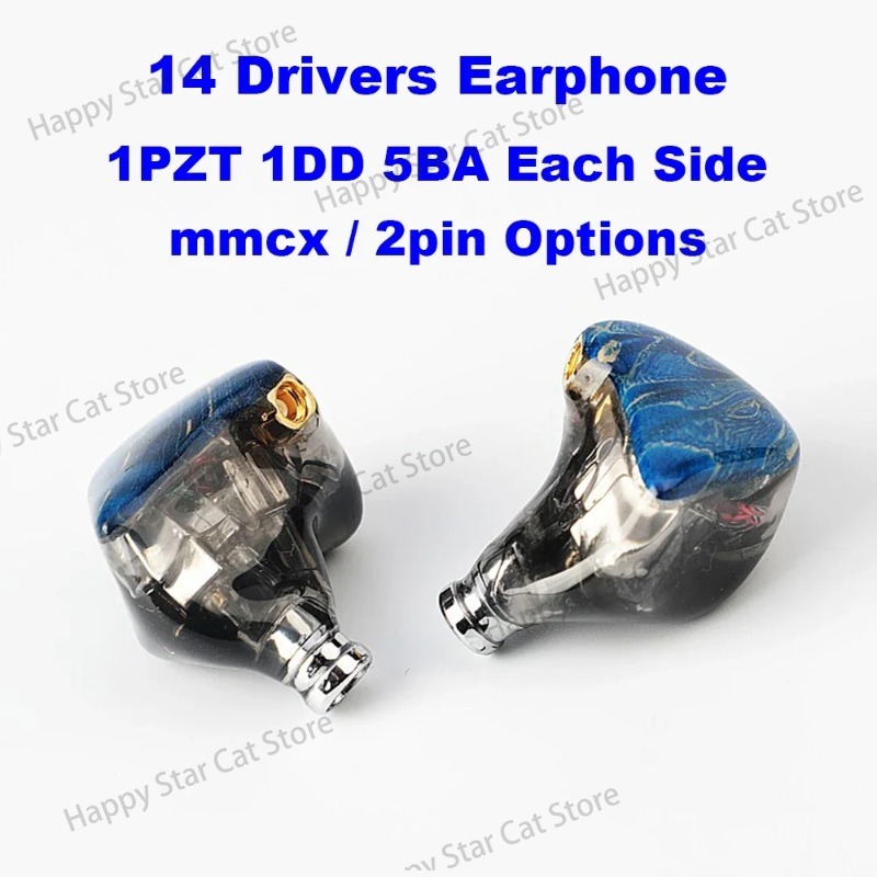 In Ear Monitor Iem - 14 przetworników Słuchawki IEM Słuchawki Hi-Fi