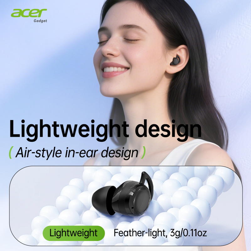 Sports Earphone Hook - Oryginalne słuchawki douszne Acer OHR557 Bluetooth