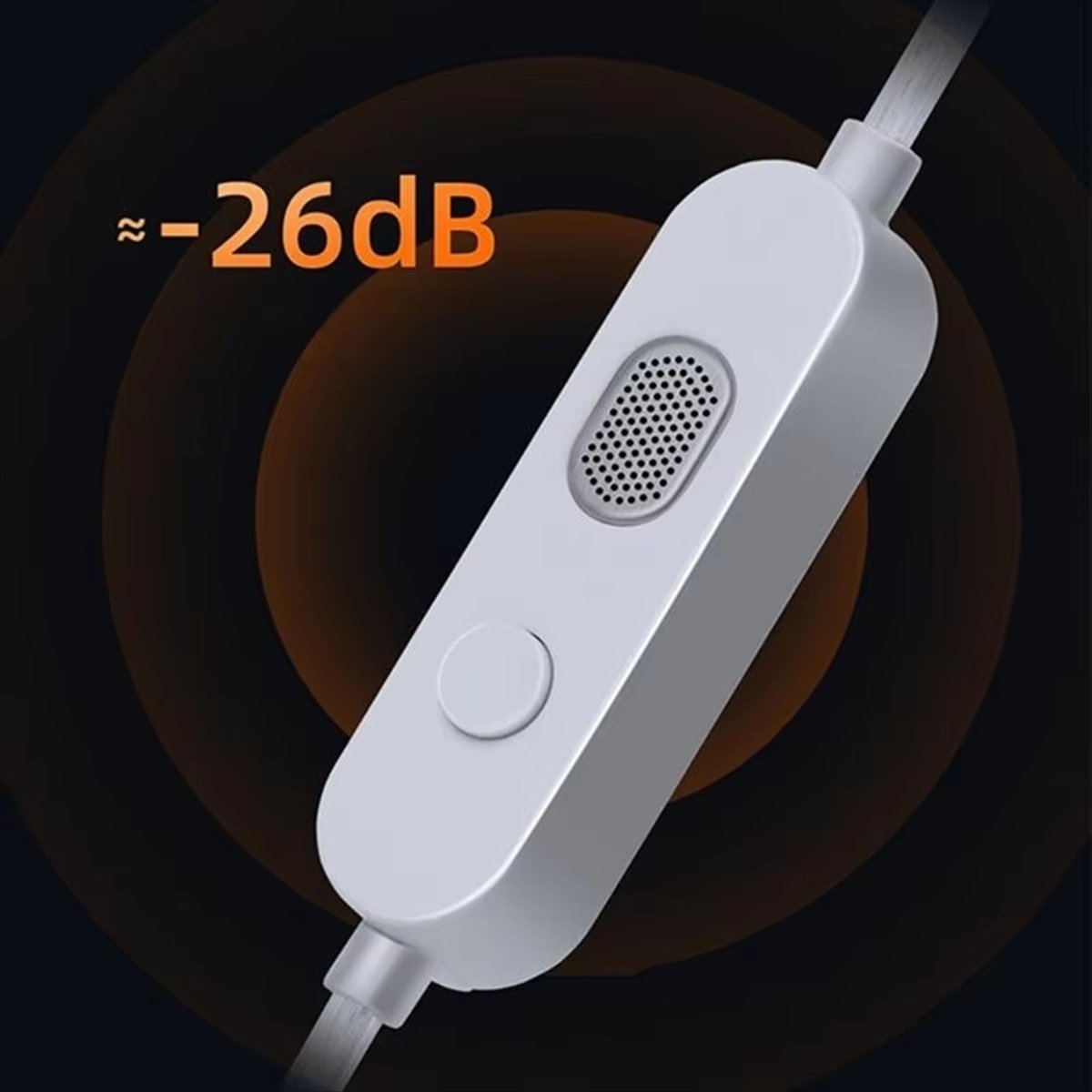 Wired Earphone Mic - Kabel słuchawkowy ABAN M2 z podwójnym