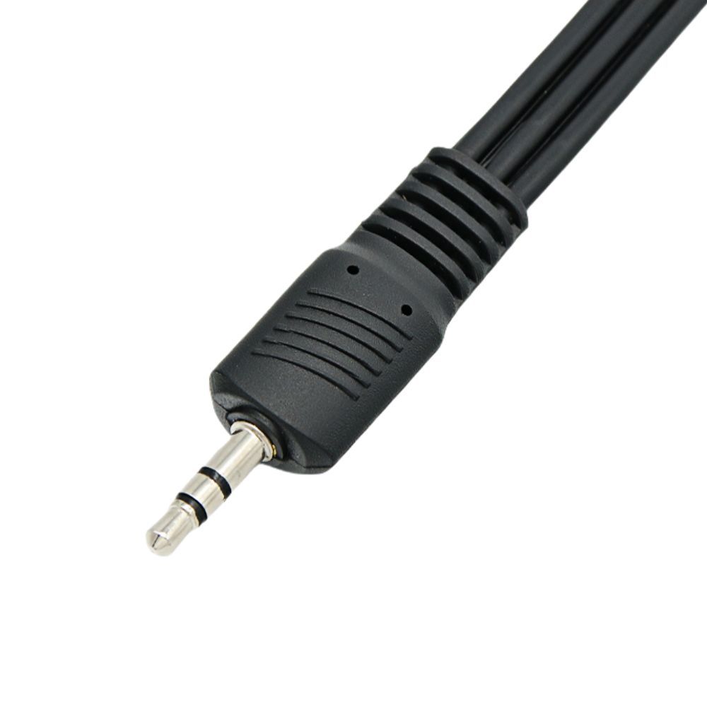 Earphone Splitter Jack - Adapter rozdzielający audio 3.5mm, 1 męski