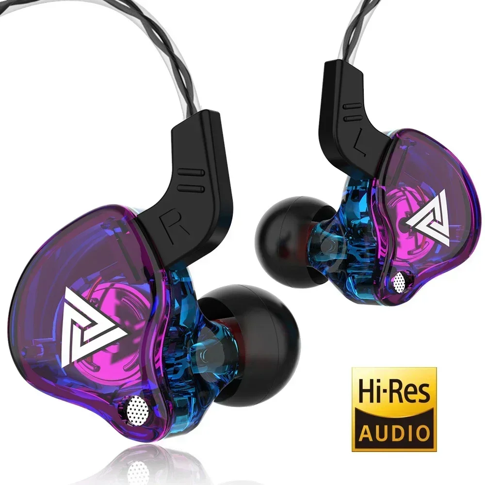 Wired Earphone Mic - NOWE Słuchawki przewodowe QKZ AK6 z