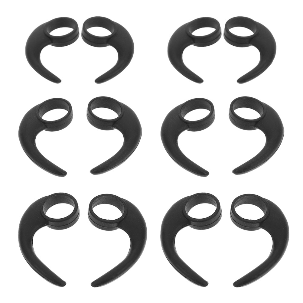 Silicone Ear Tip Replacement - 12 szt. Silikonowe haczyki na uszy,
