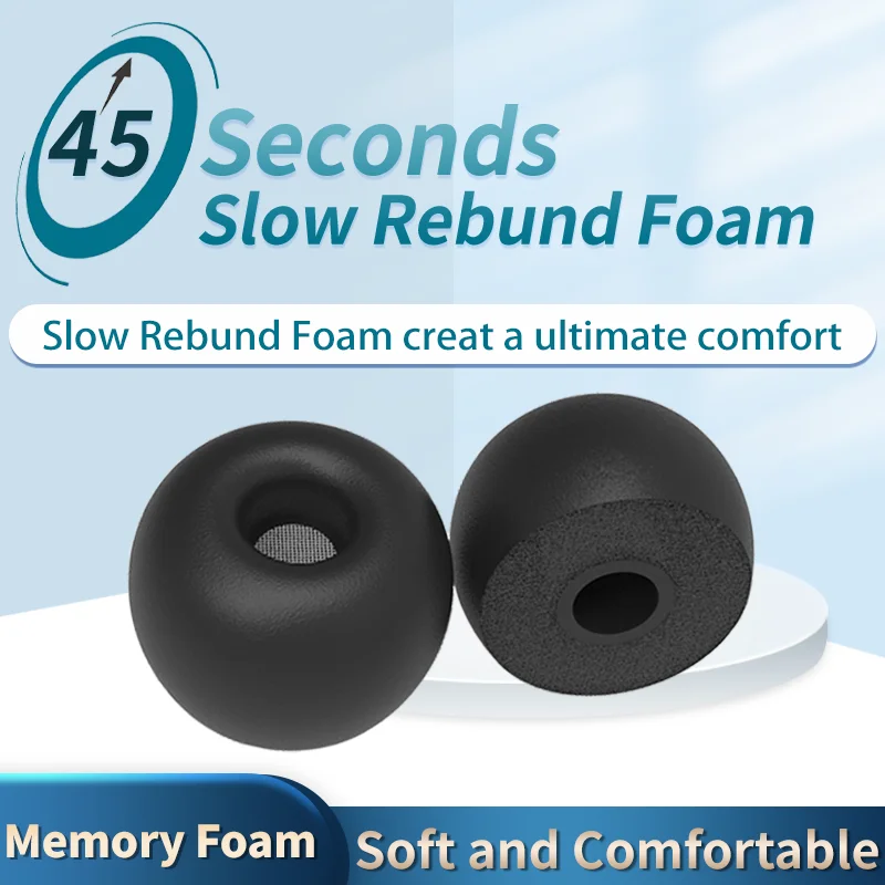 Earphone Foam Tip - Miękkie wkładki douszne z pianki memory,