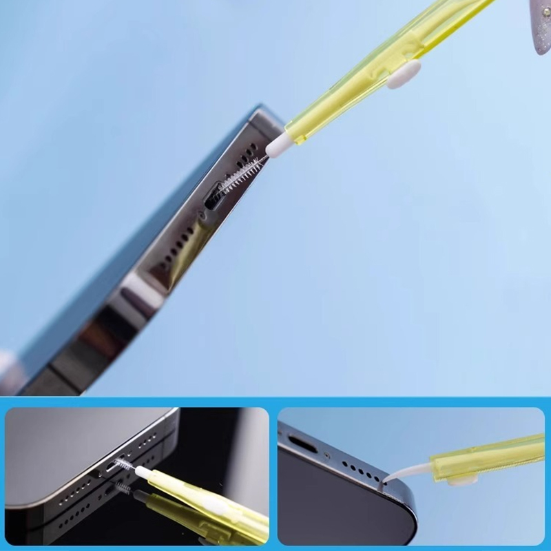 Usb C Earphone - Szczoteczka do czyszczenia, metalowa, do portu