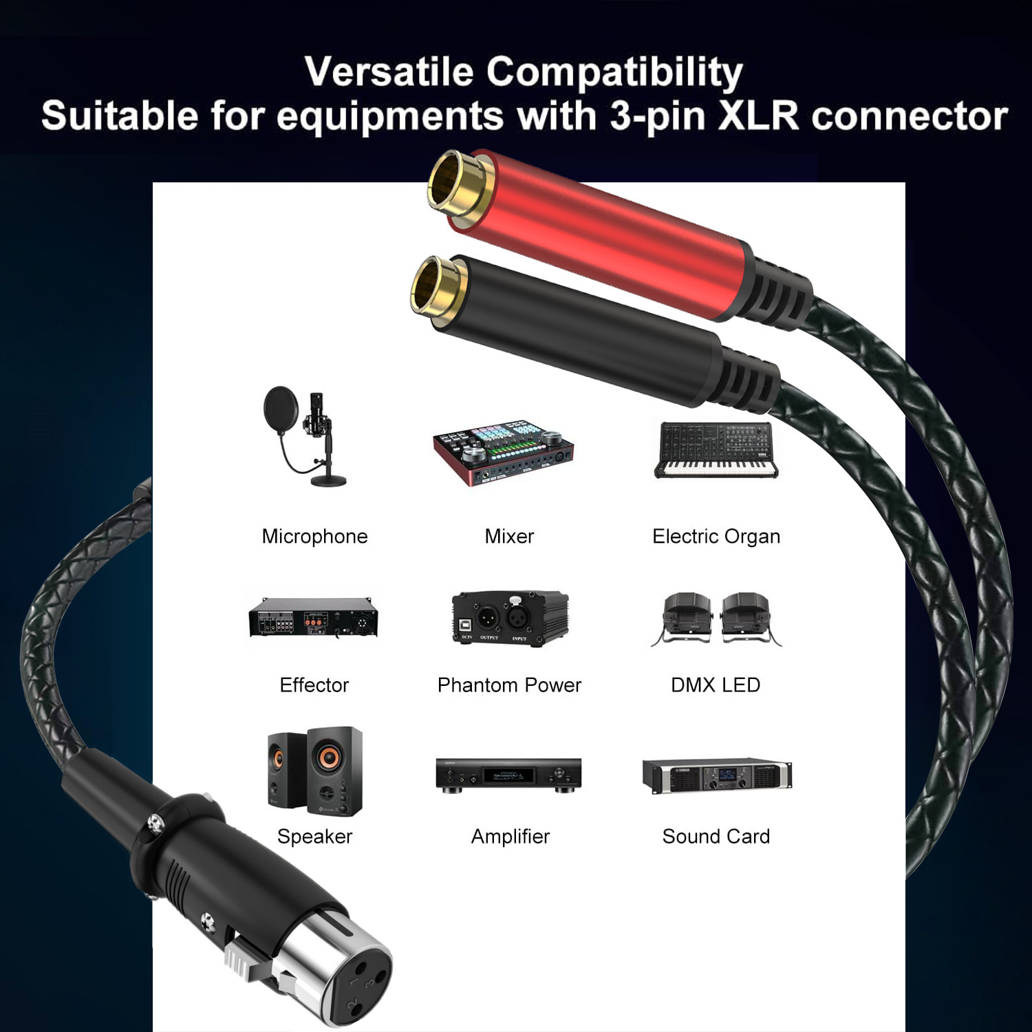 Kabel rozdzielający audio 3-pi – Earphone Splitter Jack recenzja i cena
