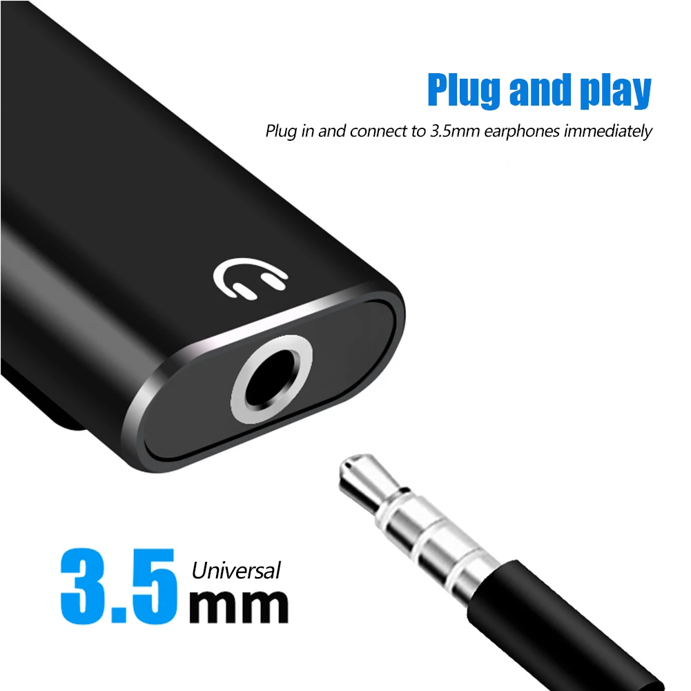 Adapter 2w1 USB-C na 3.5mm Jac – Earphone Splitter Jack recenzja i cena