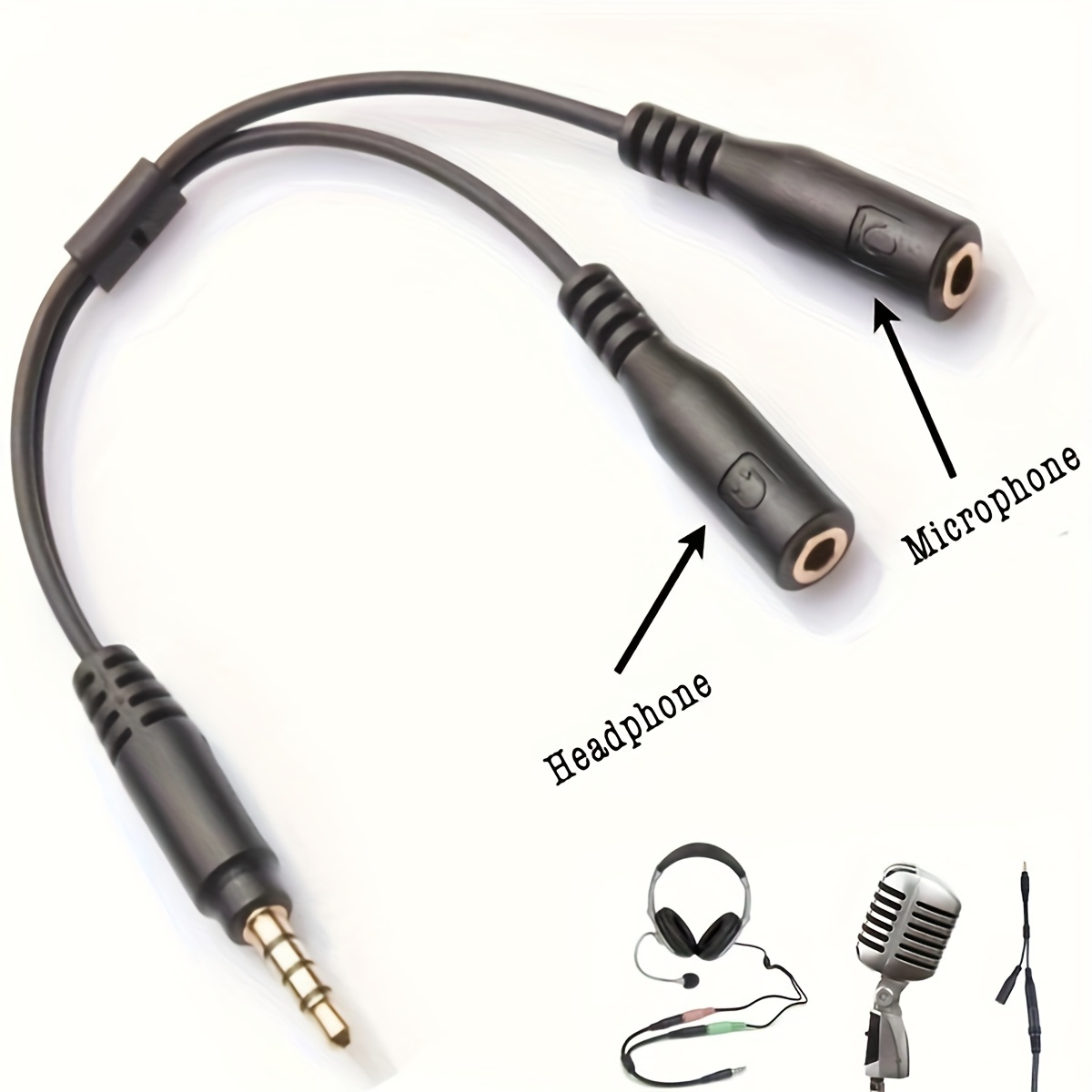 3,5 mm Stereo Audio 1 męski na – Audio Splitter Y recenzja i cena