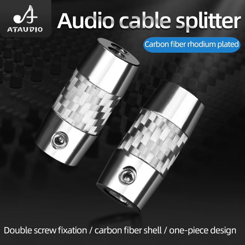 4 sztuki z włókna węglowego Y  – Audio Splitter Y recenzja i cena