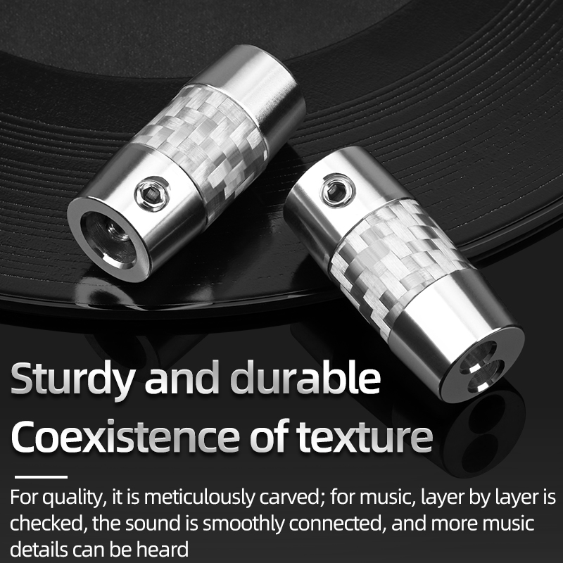 4 sztuki z włókna węglowego Y  – Audio Splitter Y recenzja i cena