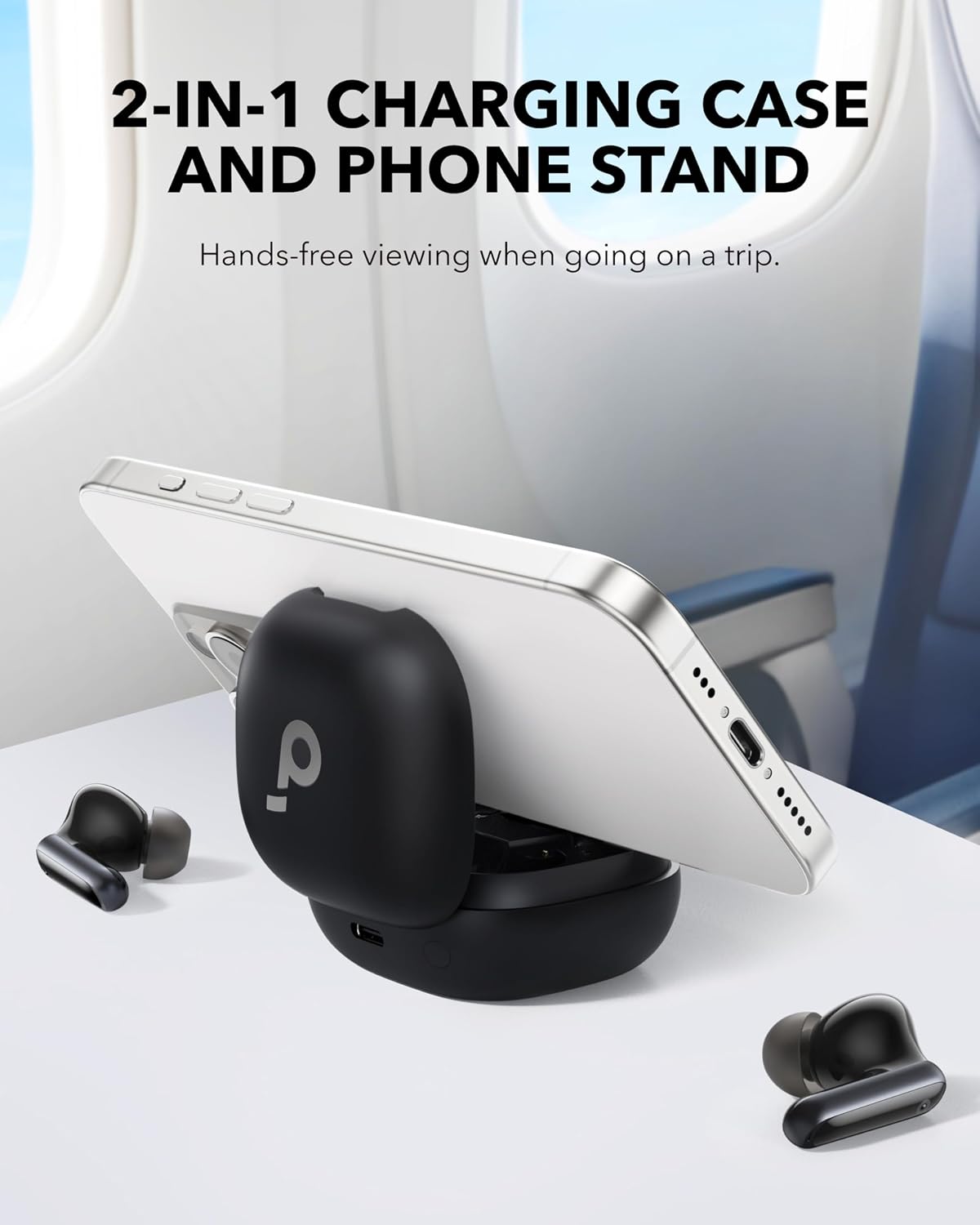 Słuchawki douszne z adaptacyjn – Earbuds Charging Case recenzja i cena