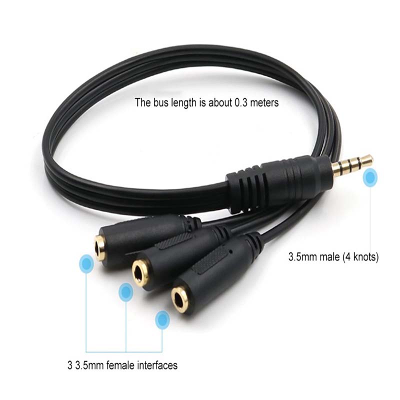 Adapter rozdzielający audio 3. – Earphone Splitter Jack recenzja i cena