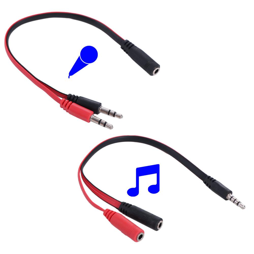 1 męski na 2 żeńskie 3,5 jack  – Earphone Splitter Jack recenzja i cena