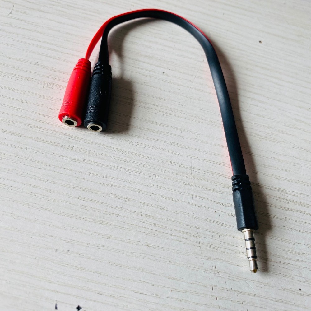 1 męski na 2 żeńskie 3,5 jack  – Earphone Splitter Jack recenzja i cena