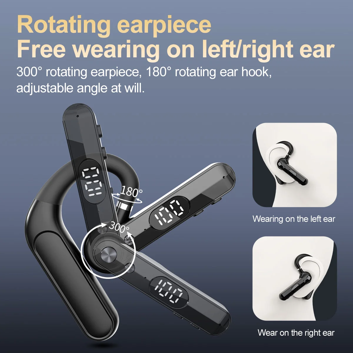 Bezprzewodowe słuchawki Blueto – Bluetooth Headset On Ear recenzja i cena