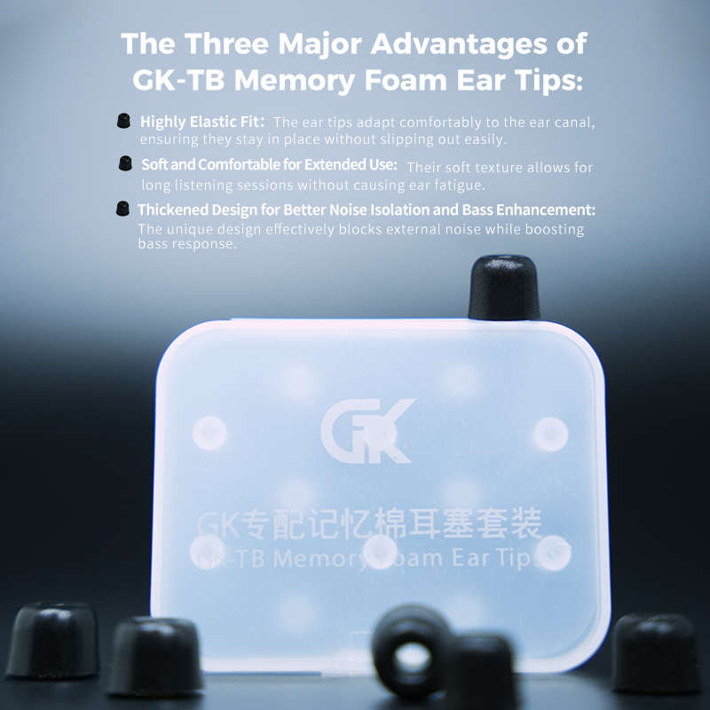 GK-TB 3 pary (6 sztuk) izolują – Earphone Foam Tip recenzja i cena