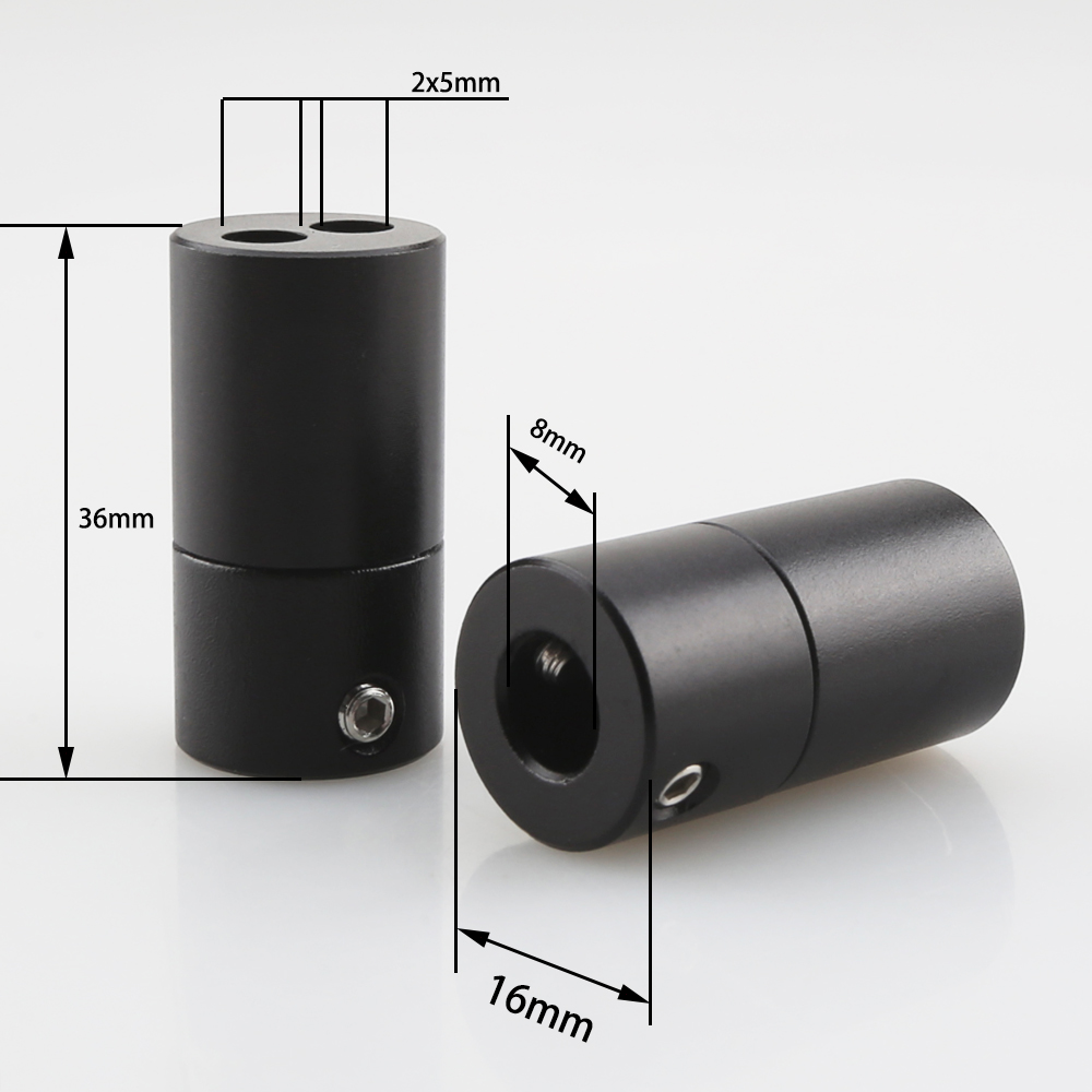 4 szt. Aluminiowe osłonki rozd – Audio Splitter Y recenzja i cena