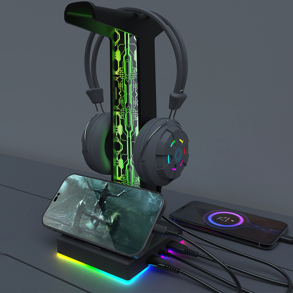 Słuchawki gamingowe RGB podwój – Gaming Headset Rgb recenzja i cena
