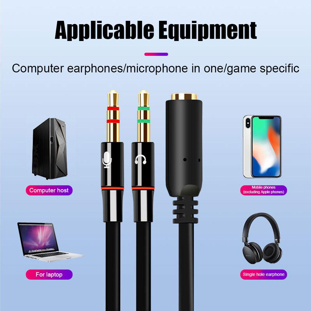 Konwerter audio z mikrofonem d – Audio Splitter Y recenzja i cena