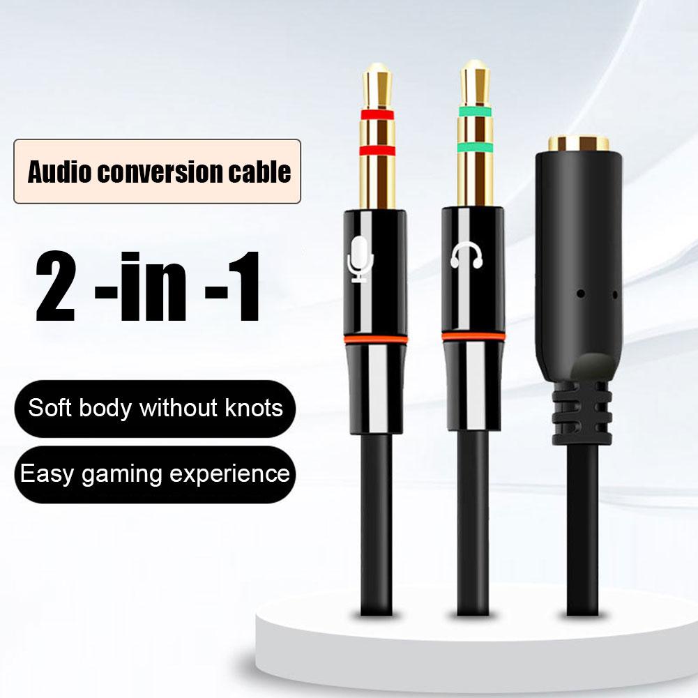 Konwerter audio z mikrofonem d – Audio Splitter Y recenzja i cena